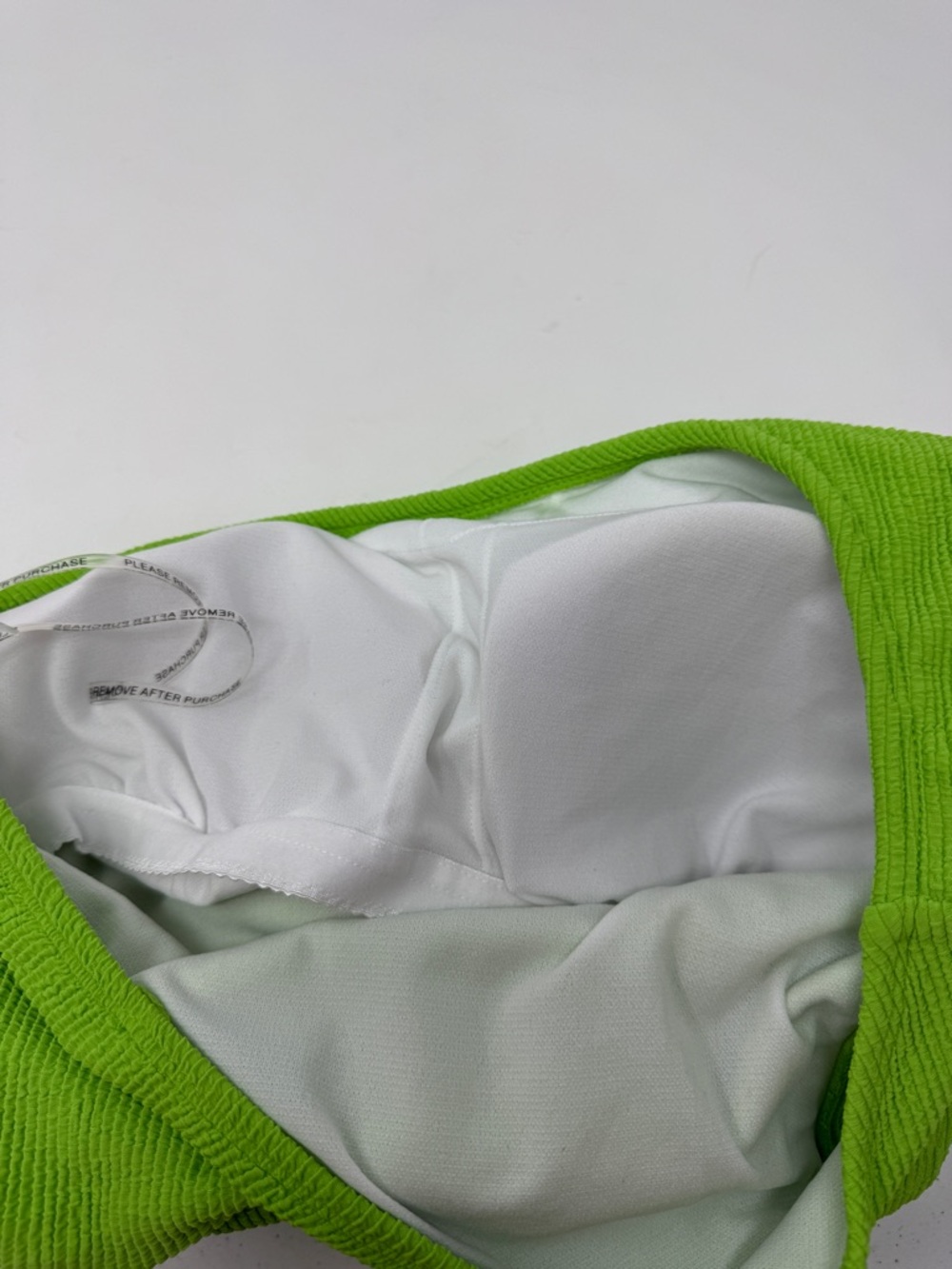 Michael Kors Lime Green One-Shoulder Side-Cutout One-Piece Swimsuit - Picture 10 of 11